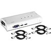 TRENDNET 4 prievadų USB KVM jungiklio rinkinys