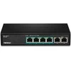 Šakotuvas TRENDnet Switch 6 Port 10/100 L2 PoE 31W Metall