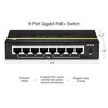 Šakotuvas TRENDnet Switch 8 Port Gbit PoE+ 61W Metall
