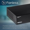 Šakotuvas TRENDNET 16 prievadų Gigabit Switch Rack laikiklis