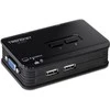TRENDNET 2 prievadų USB KVM jungiklio rinkinys
