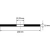 Metalo pjovimo diskas PFERD EHT 230x1,9mm A46 P PSF