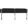 Trizand 23190 Suankstoma lova 189 x 70 x 43 cm juoda