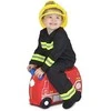Trunki kelioninis lagaminas su ratukais vaikams | Gaisrinis automobilis Frank