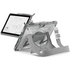 Urban Armor Gear UAG Plasma - apsauginis dėklas su stovu ir dirželiu per petį bei ranką, skirtas „Microsoft Surface Go 1/2/3/4 G“ (OEM versija) (baltas/pilkas)