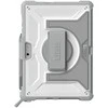 Urban Armor Gear UAG Plasma - apsauginis dėklas su stovu ir dirželiu per petį bei ranką, skirtas „Microsoft Surface Go 1/2/3/4 G“ (OEM versija) (baltas/pilkas)