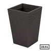 Curver Rattan Planter S 23,6 L ruda 228977