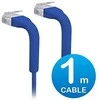 Ubiquiti U-Cable-Patch-1m-RJ45-BL | Patchcord LAN | UniFi Komutacinis kabelis, 1m, Cat6, Mėlyna