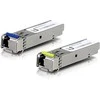 UBIQUITI 1G dvikryptis vieno režimo optinis modulis. SFP siųstuvas-imtuvas, palaikantis 1G ryšius iki 3 km, naudojant vieno režimo šviesolaidį su simplex LC UPC jungtimi (2 vnt. pakuotėje)