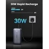 Powerbank 10000mAh 30W PD USB + USB-C UGREEN Nexode PB502 juodos spalvos