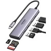 UGREEN CM511 5-in-1 adapteris šakotuvas USB-C – 3x USB3.0 HDMI TF/SD