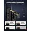 UGREEN CM400 M.2 SSD namas, NVMe, SATA, 10 Gbps, USB-C (šürke)