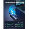 UGREEN CM400 M.2 SSD namas, NVMe, SATA, 10 Gbps, USB-C (šürke)