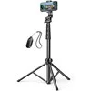 Selfie stick trikojis su Bluetooth nuotolinio valdymo pulteliu UGREEN LP680 1.7 m