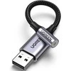 UGREEN CM477 garso adapteris USB - 3.5mm AUX