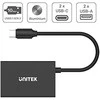 UNITEK H1302A šakotuvas USB-C 10Gbps 2x USB-A 2x USB-C