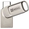 ‎Unbekannt „MyMedia MyDual USB 3.2 Gen 1“, 64 GB, 69270, sidabras, 69270, USB A / USB C, su pasukamu dangteliu