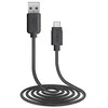 SBS TECABLETC220K USB-A - USB-C kabelis 2 m - juodos spalvos