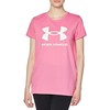 Moteriški marškinėliai Under Armour Live Sportstyle Graphic SSC rožinė 1356305 659 (S)