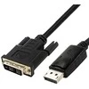 UNITEK Y-5118BA Unitek laidas DisplayPort prie DVI 1,8m, Y-5118BA