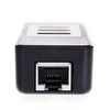 Unitek Deltaco Tinklo adapteris , 10/100 / 1000Mbps , 1xRJ45, 1xUSB3.0, 3x USB3.0, juodas USB3-GIGA3