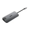 Unitek Hub USB Typ-C + HDMI + VGA + Gigabit + maitinimo tiekimas Y-DK09016