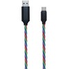 USB kabelis 2GO USB-A – USB-C 1 m daugiaspalvis (797146)