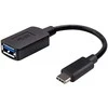 USB kabelis MicroConnect USB-C - USB-A Juodas (USB3.1CAF02BH)