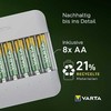 Varta Eco Charger Multi Recycled + 8 x 2100 mAh AA 57682 101 121