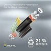 Varta Recycled AAA įkraunamos baterijos 800 mAh, 2 vnt.