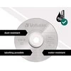 Verbatim CD-R AZO Crystal 0,7 GB, 52 x, 25 Pakuotės velenas