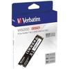 SSD vidinis Verbatim Vi5000 M.2, 31825, 512 GB, juodas, 5000 MB/s-R, NVMe, 2500 MB/s-W