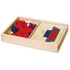 Medinė geometrinė mozaika VIGA Montessori