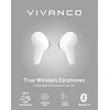 Vivanco belaidės ausinės Fresh Pair BT, balta (60604)