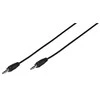 Vivanco kabelis 3,5 mm - 3,5 mm 1 m, juodas (35810)