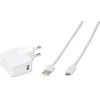Vivanco įkroviklis USB-C 3A 1,2m, baltas (60020)