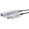 Kabelis USB VivoLink USB-A - USB-A 30 m Baltai-juoda (PROUSB3AAF30)