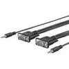 Profusion VivoLink PROVGAMCS4.6 - 4.6 m - VGA (D-Sub) + 3.5mm - VGA (D-Sub) + 3.5mm - Male - Male - Straight