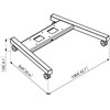 Laikiklis Schnepel VOGELS PFT 8530 Connect-it ground frame extra big juodas - 73201891