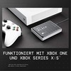 Kietasis diskas Sandisk WD Juodas P10 žaidimų diskas USB3.2 Gen1 2TB, skirtas XBOX Series X/S, juodas
