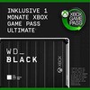 Kietasis diskas Sandisk WD Juodas P10 žaidimų diskas USB3.2 Gen1 2TB, skirtas Xbox Series X/S, juodas