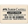 Trintukas Faber-Castell Latex Free, 40x10mm, pieštukams