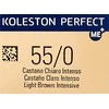 Wella Professionals Koleston Perfect Me+ Permanent Hair Dye 55/0 Light Chestnut Natural Intense, 60 ml