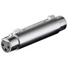 MicroConnect Goobay Perėjimas XLR-3 lizdas – XLR-3 lizdas