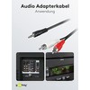 Wentronic TECHLY 504402 Techly Audio stereo laidas, lizdas 3,5 mm iki 2x RCA M/M 50 cm