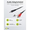 Wentronic TECHLY 504402 Techly Audio stereo laidas, lizdas 3,5 mm iki 2x RCA M/M 50 cm