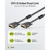 Goobay 2m DVI-D FullHD kabelis Dual Link, juodas