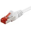 Goobay 7,5 m CAT 6 pataisų kabelis, S/FTP (PiMF), baltas