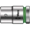 Terkšlinis T formos atsuktuvas su galvutėmis, 9vnt 6-13mm Wera Kraftform Kompakt 400 RA