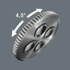 Terkšlinis T formos atsuktuvas su galvutėmis, 9vnt 6-13mm Wera Kraftform Kompakt 400 RA
